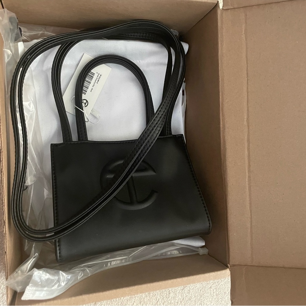 Telfar Shopping Bag, Small Black, NWT
